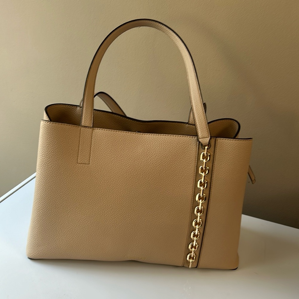 Calvin Klein taupe tote